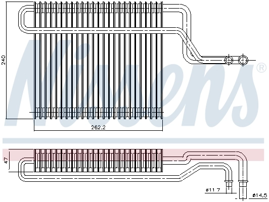 Evaporator aer conditionat