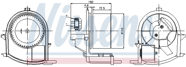 Ventilator habitaclu
