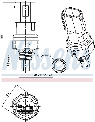 Comutator presiune aer conditionat