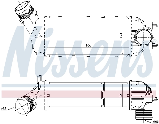 Intercooler, compresor