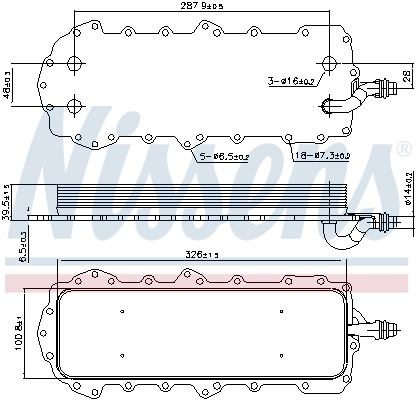 Radiator ulei / termoflot