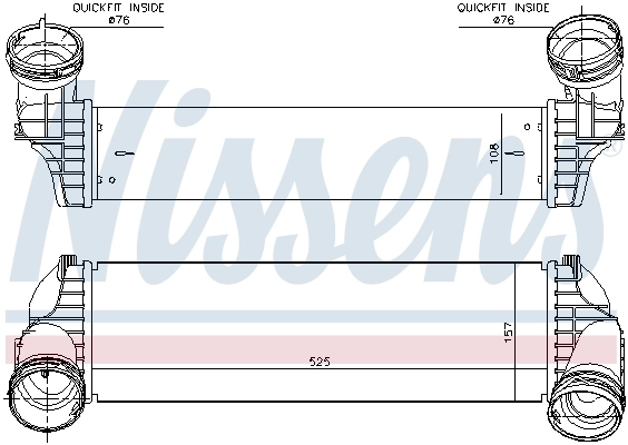 Intercooler, compresor