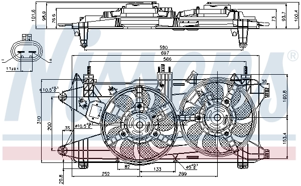 Ventilator radiator racire