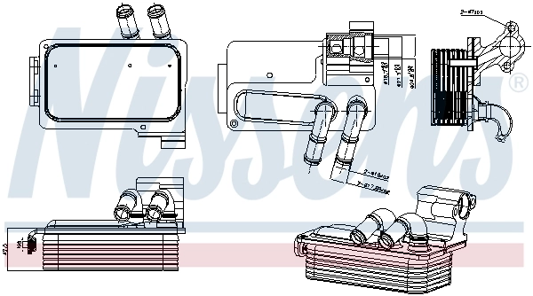 Radiator racire ulei cutie viteze automata