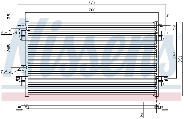 Radiator climatizare
