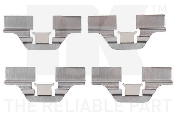 Set accesorii placute frana