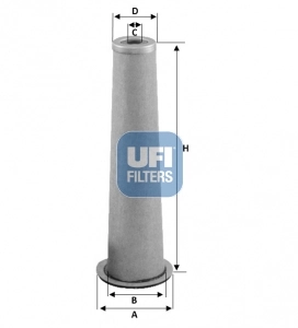 Filtru aer secundar