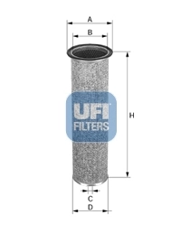 Filtru aer secundar
