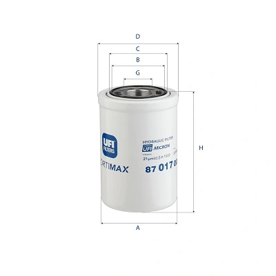 Filtru, sistem hidraulic primar