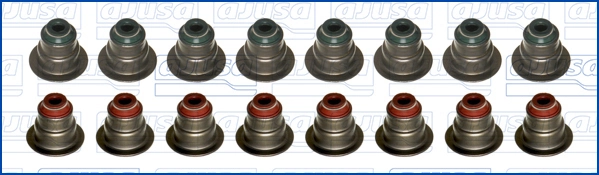 Set garnituri, ax supape