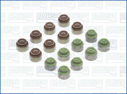 Set garnituri ax supape