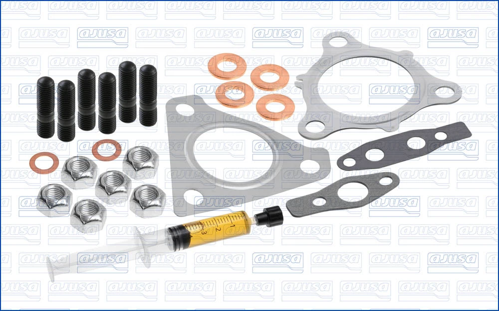 Set montaj, turbocompresor