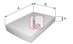Filtru aer habitaclu
