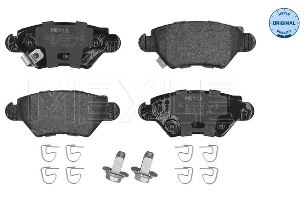 Set placute frana