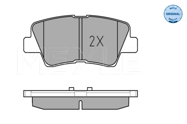 Set placute frana