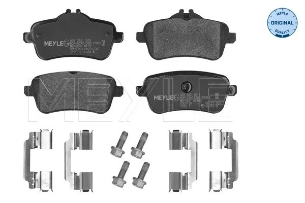Set placute frana