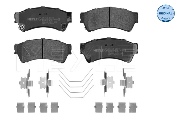 Set placute frana