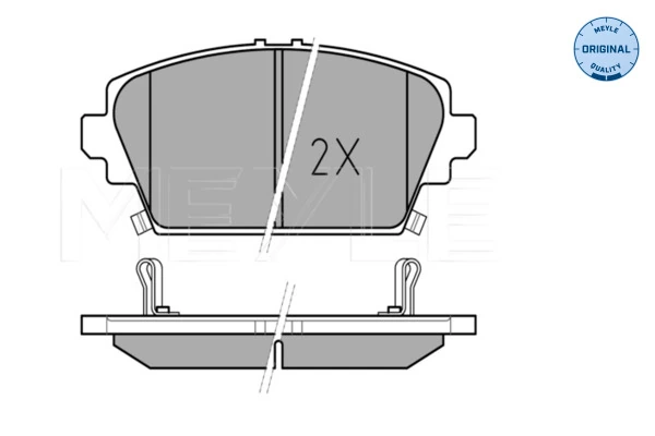 Set placute frana