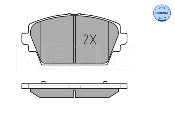 Set placute frana