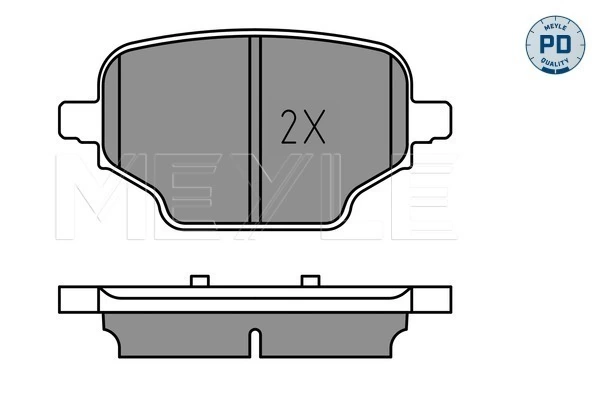 Set placute frana