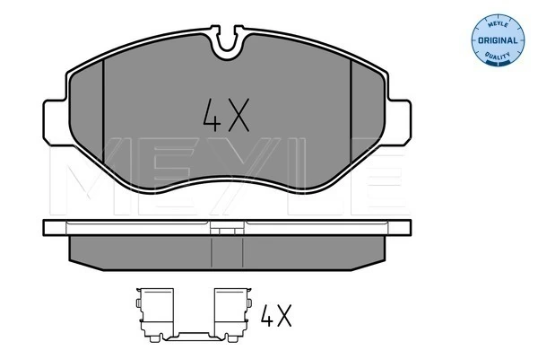 Set placute frana