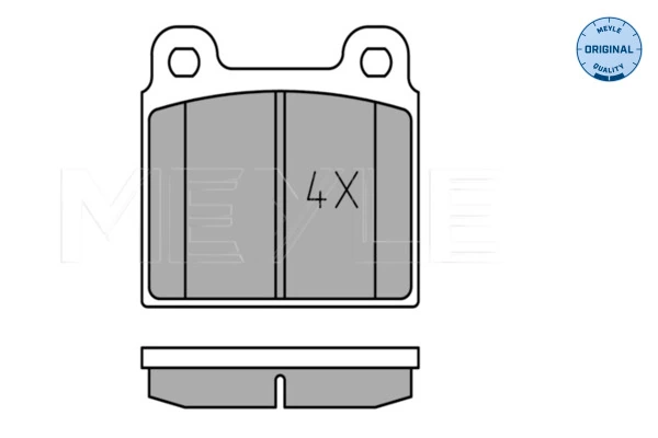 Set placute frana