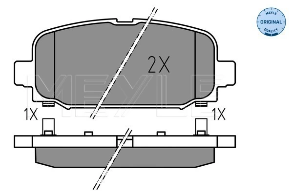 Set placute frana