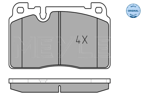 Set placute frana