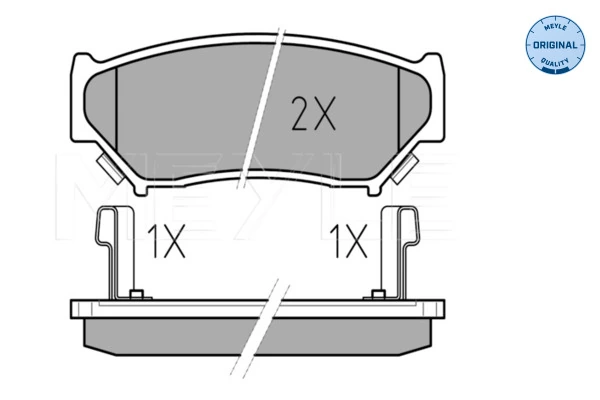Set placute frana