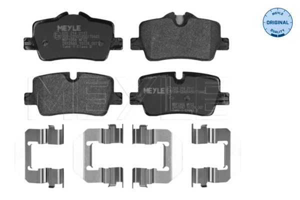 Set placute frana