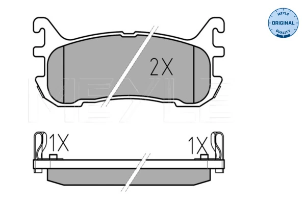 Set placute frana