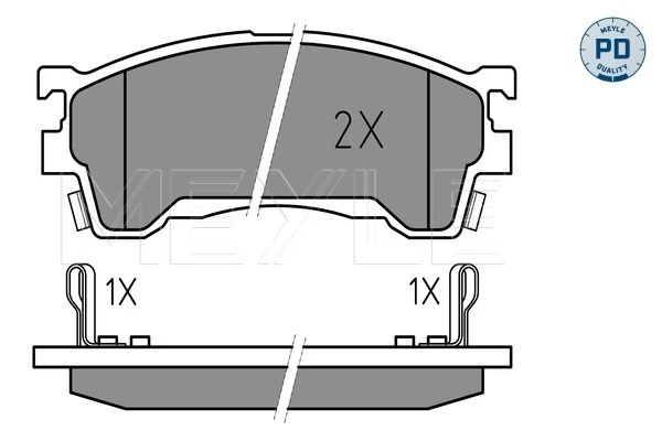 Set placute frana