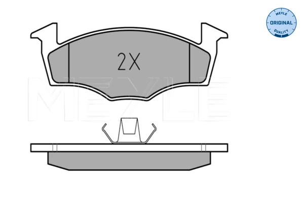 Set placute frana