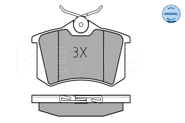 Set placute frana
