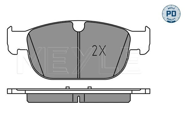Set placute frana