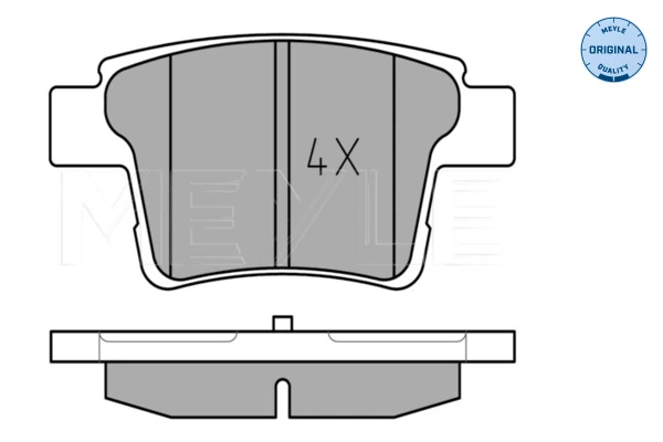 Set placute frana