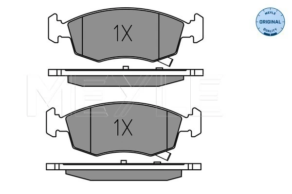 Set placute frana