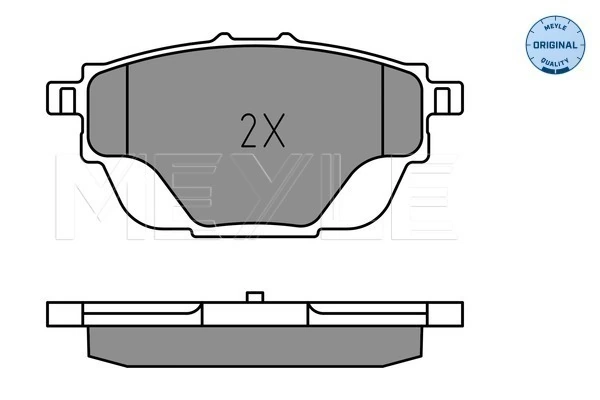 Set placute frana