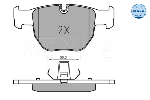 Set placute frana