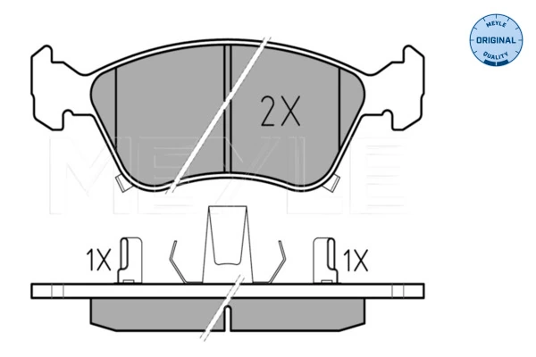 Set placute frana