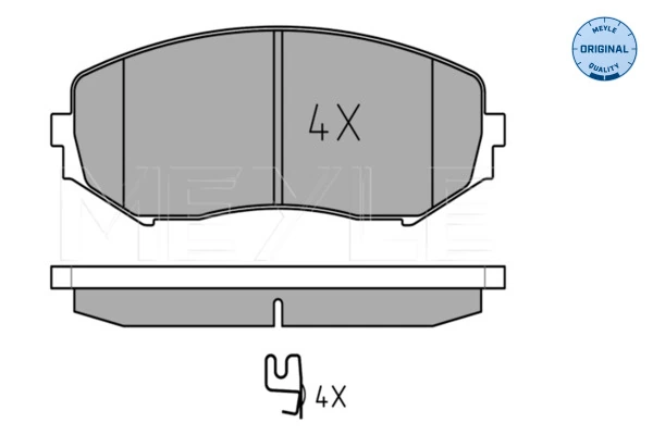 Set placute frana