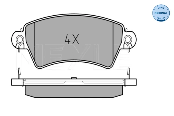 Set placute frana