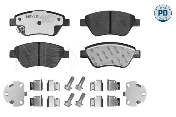 Set placute frana