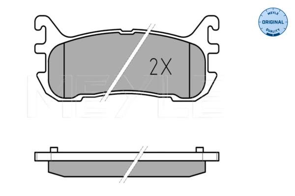 Set placute frana