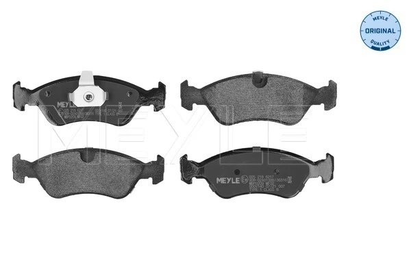 Set placute frana