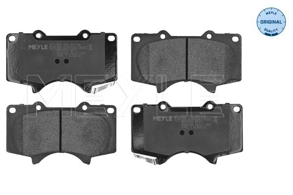 Set placute frana