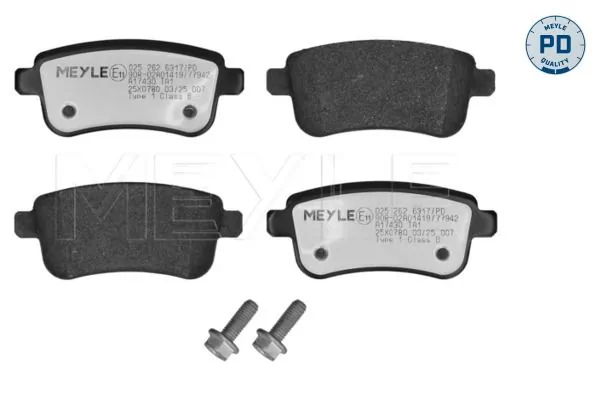 Set placute frana