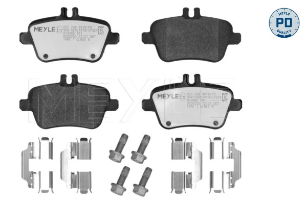 Set placute frana