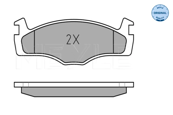 Set placute frana