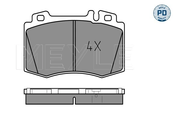 Set placute frana